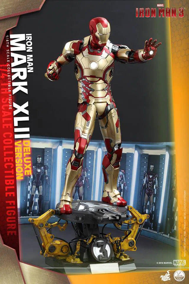 Iron Man: MKXLII Deluxe Version: Iron Man 3: QS008: Marvel: Reissue
