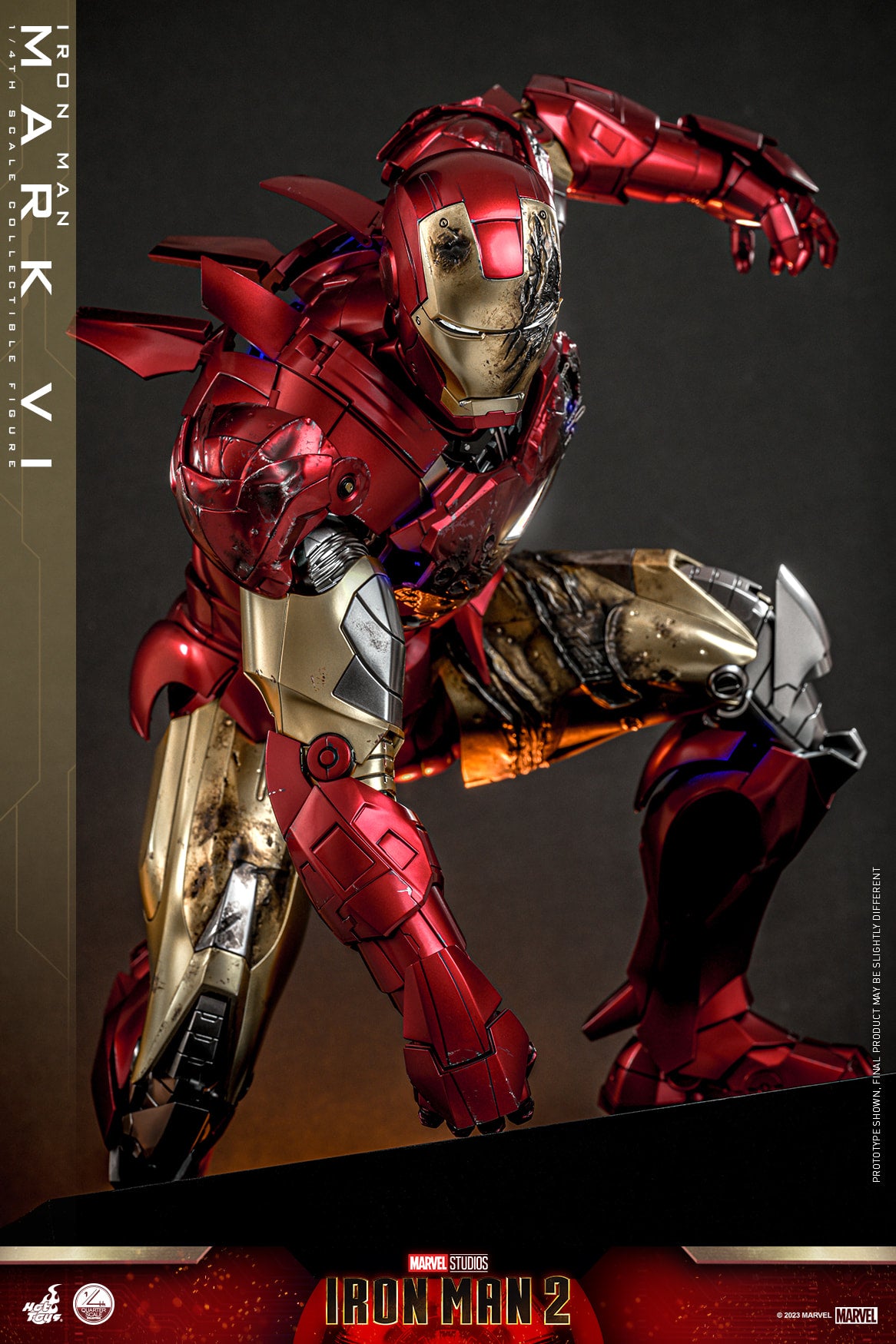 Iron Man MK VI: Iron Man 2: Marvel: Quarter Scale: Hot Toys