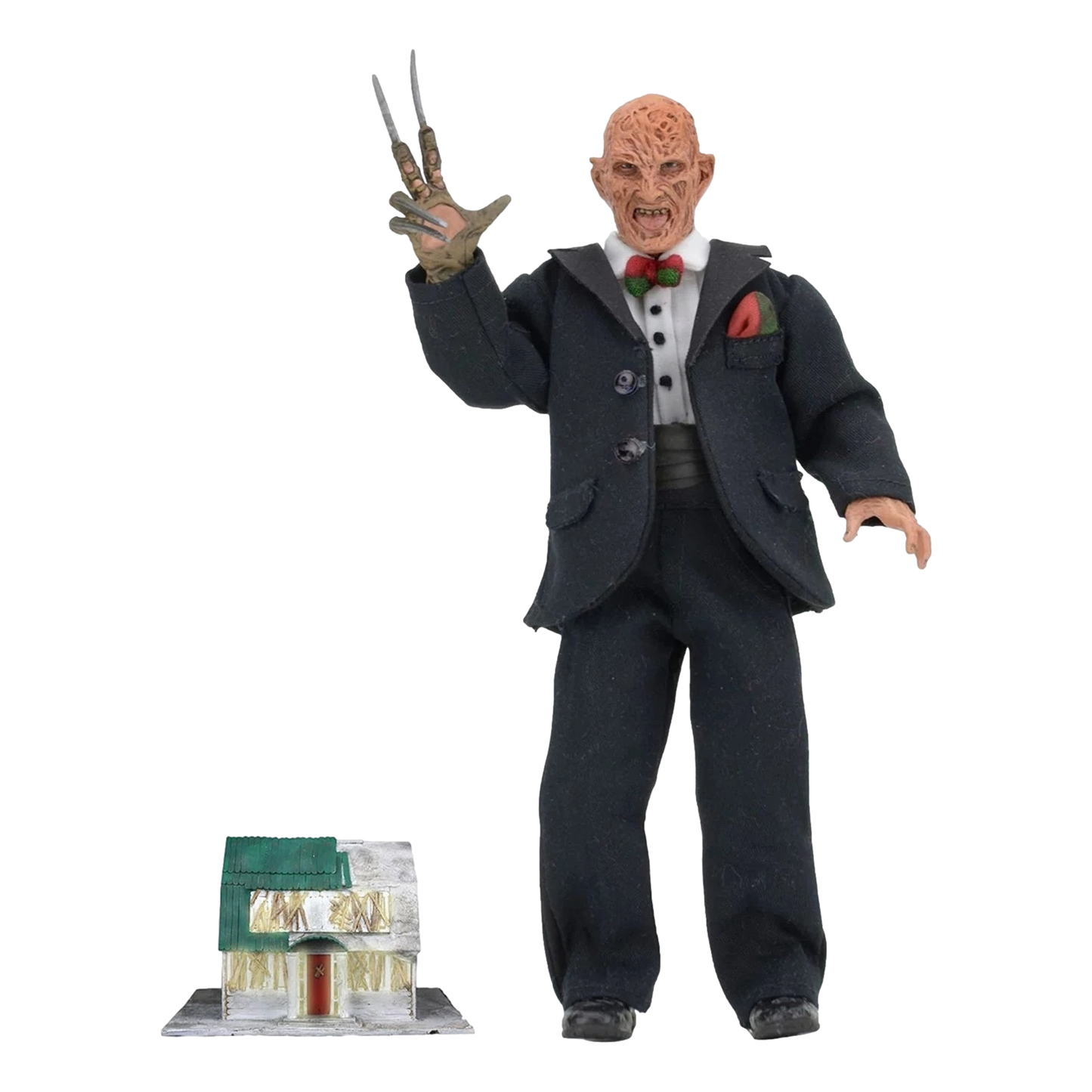 A Nightmare on Elm Street: Freddy Krueger (Tuxedo) 8 Inch: Clothed Action Figure - Neca Action Figures