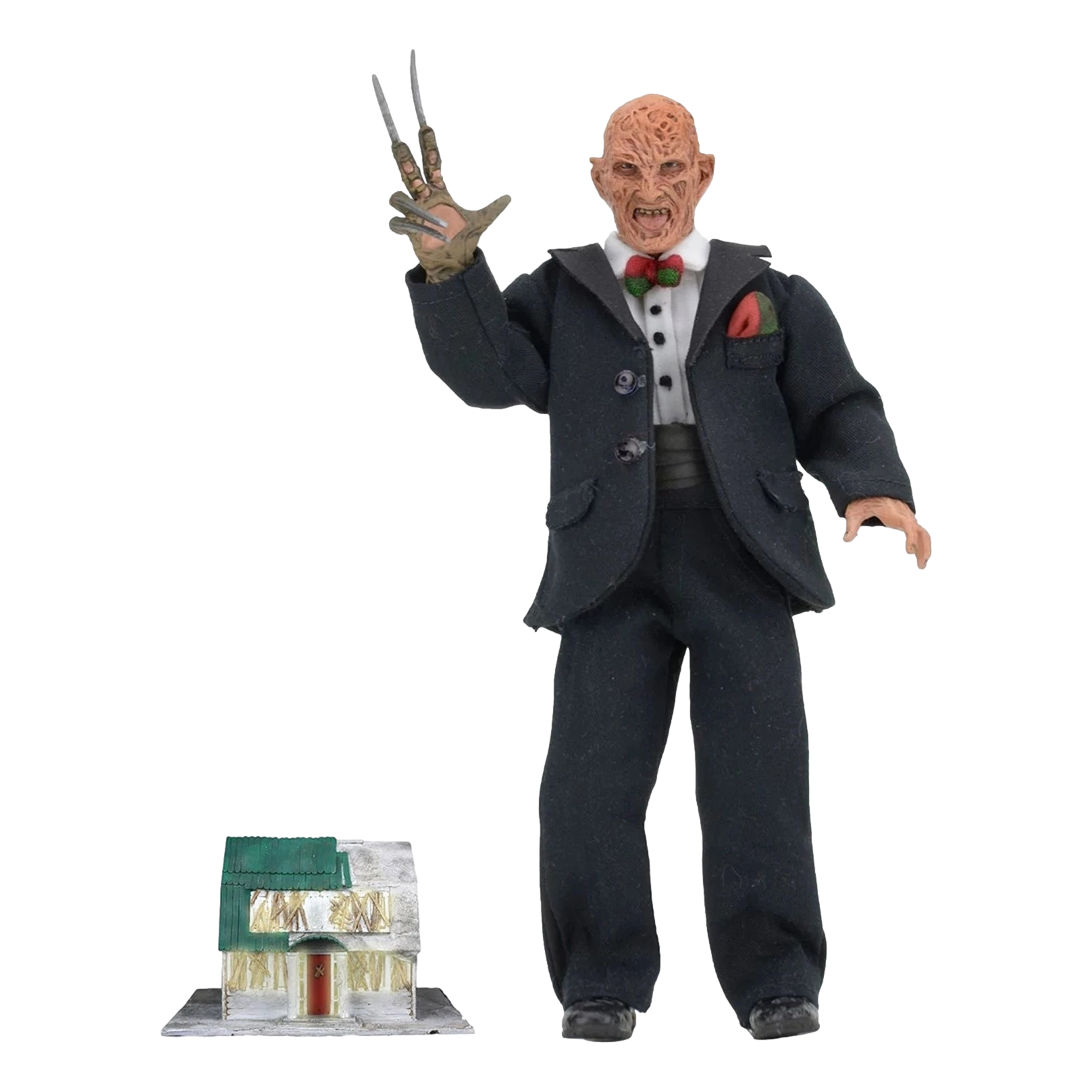 A Nightmare on Elm Street: Freddy Krueger (Tuxedo) 8 Inch: Clothed Action Figure - Neca Action Figures