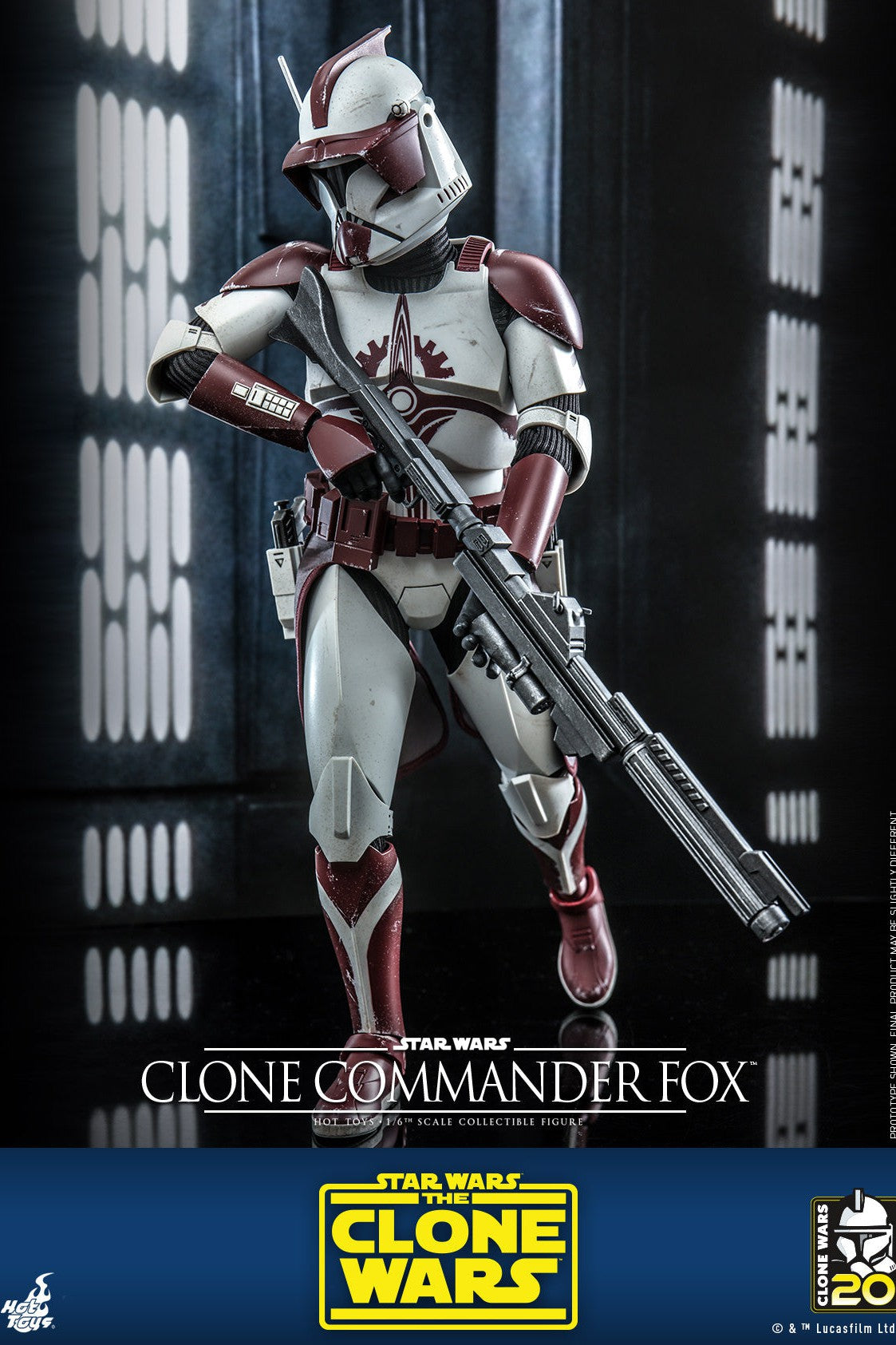 Clone Commander Fox: The Clone Wars: Star Wars