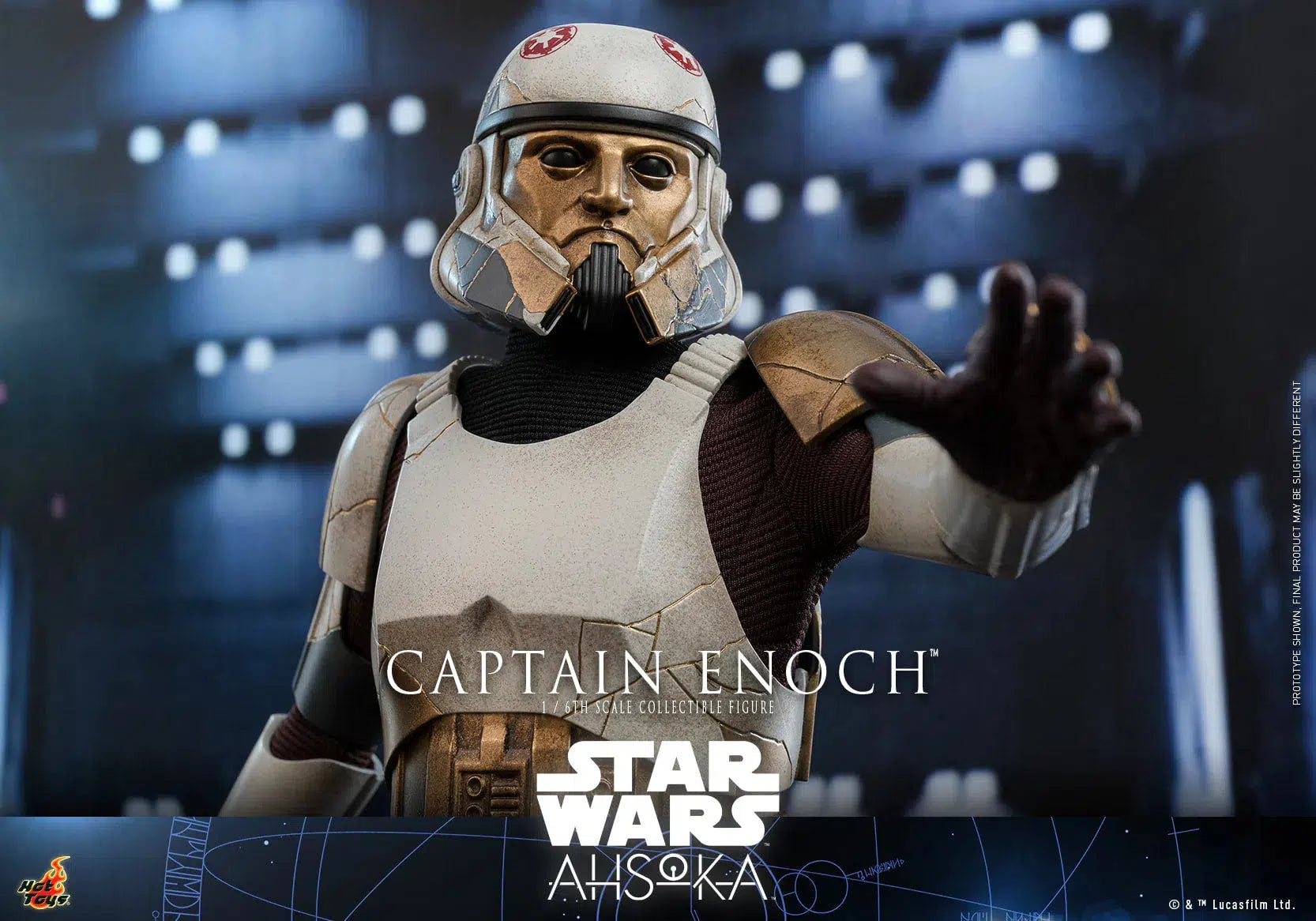 Captain Enoch: Star Wars: Ahsoka: Hot Toys: Hot Toys