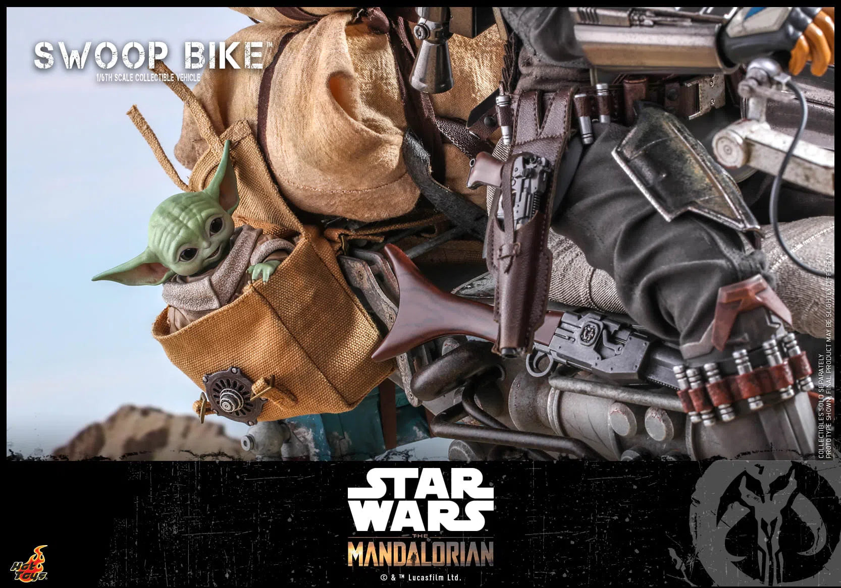 Swoop Bike: Star Wars: The Mandalorian: TMS053: Hot Toys