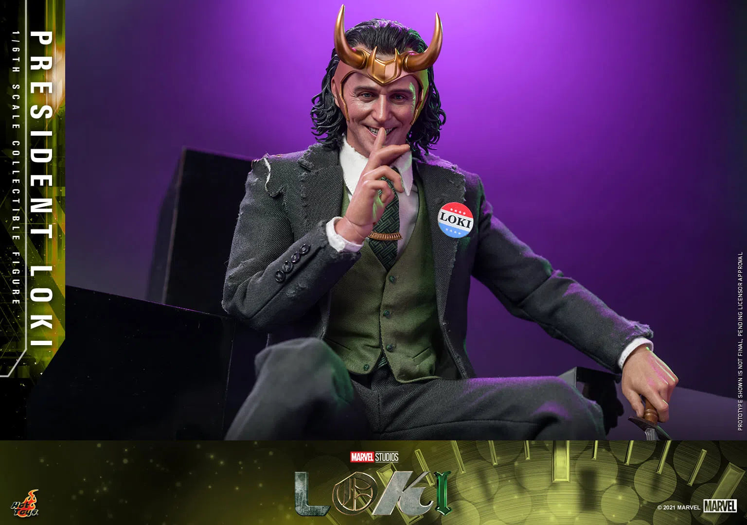 President Loki: Loki Tv Show: TMS066: Marvel: Hot Toys