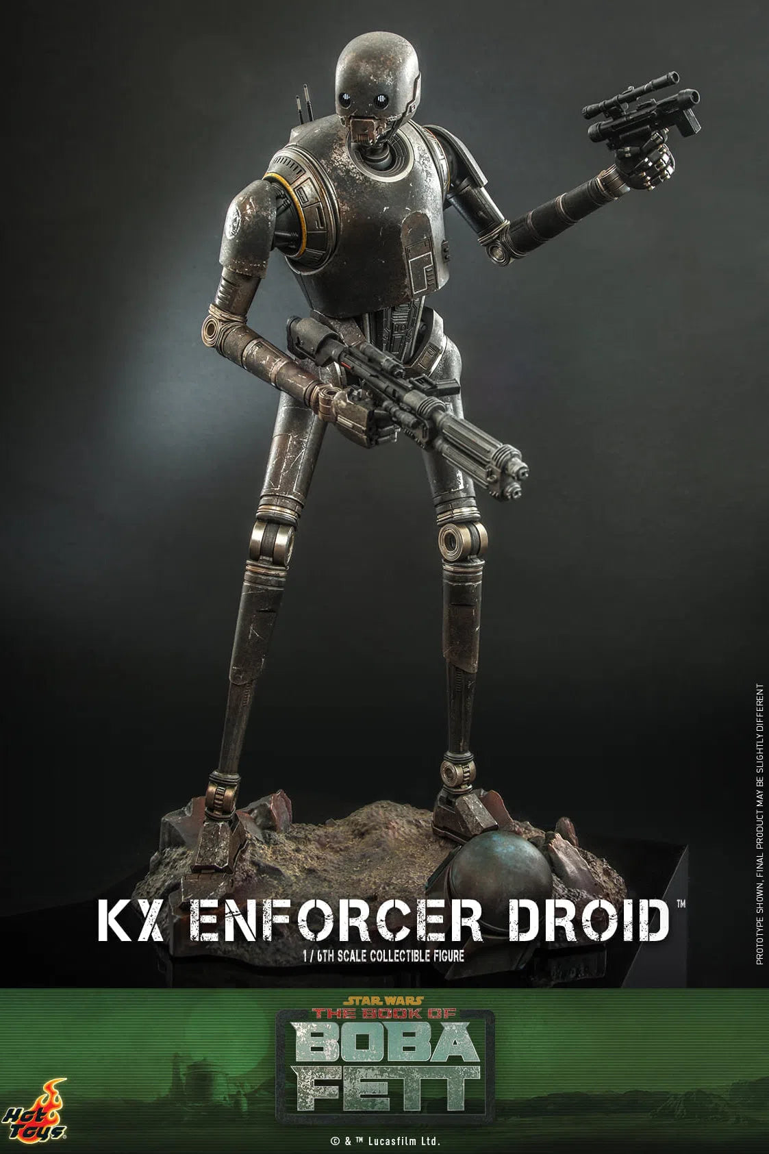 KX Enforcer Droid: Star Wars: The Book Of Boba Fett: TMS072