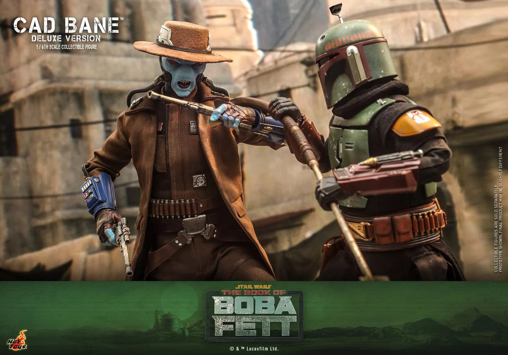 Cad Bane: Star Wars: The Book Of Boba Fett: Deluxe: TMS080: Hot Toys