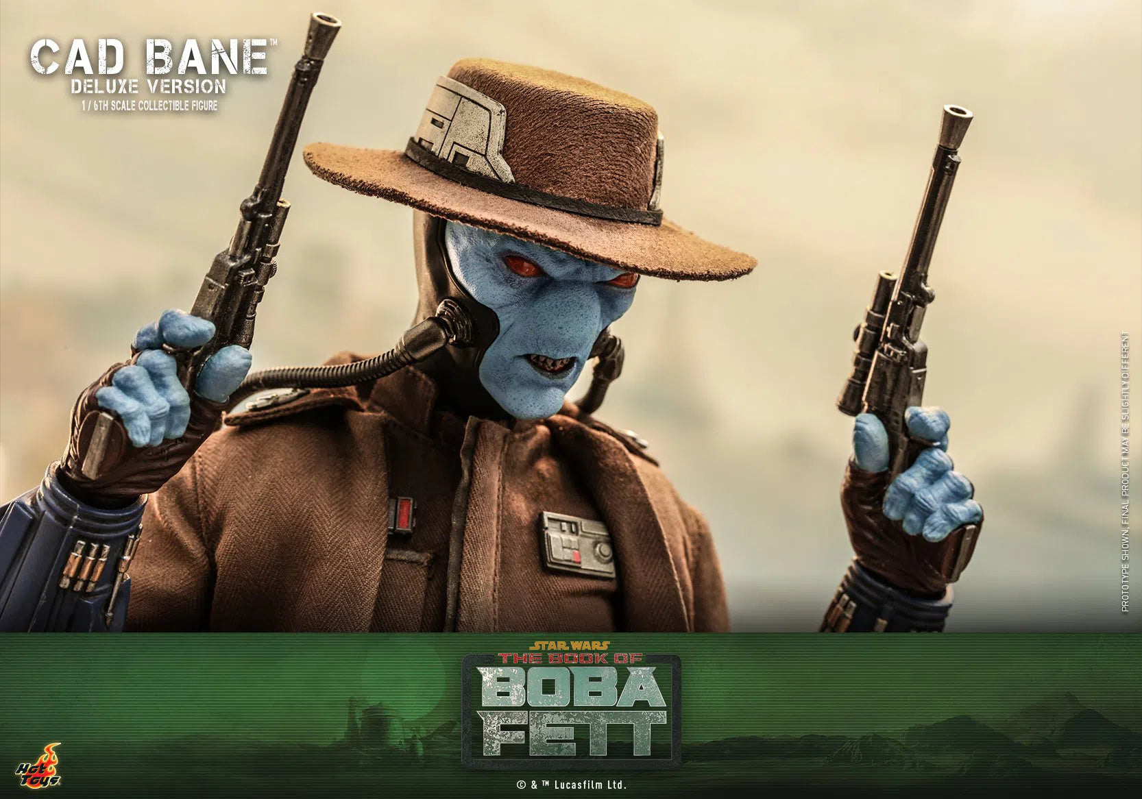 Cad Bane: Star Wars: The Book Of Boba Fett: Deluxe: TMS080: Hot Toys