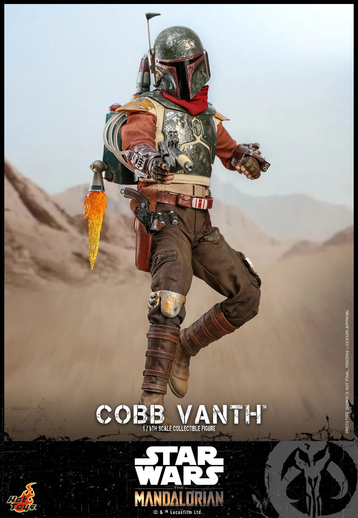 Cobb Vanth: Star Wars: The Mandalorian: Hot Toys