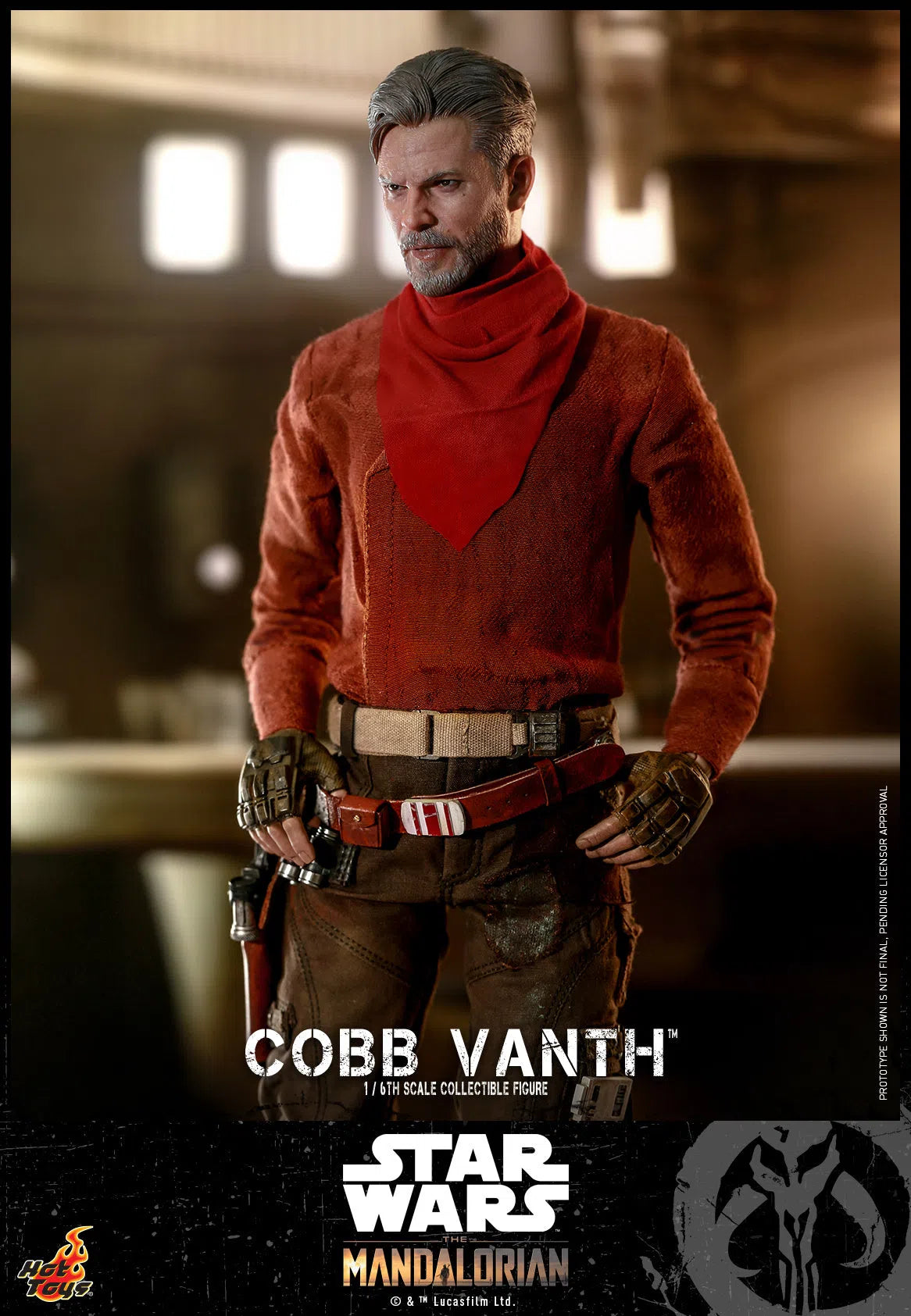 Cobb Vanth: Star Wars: The Mandalorian: Hot Toys