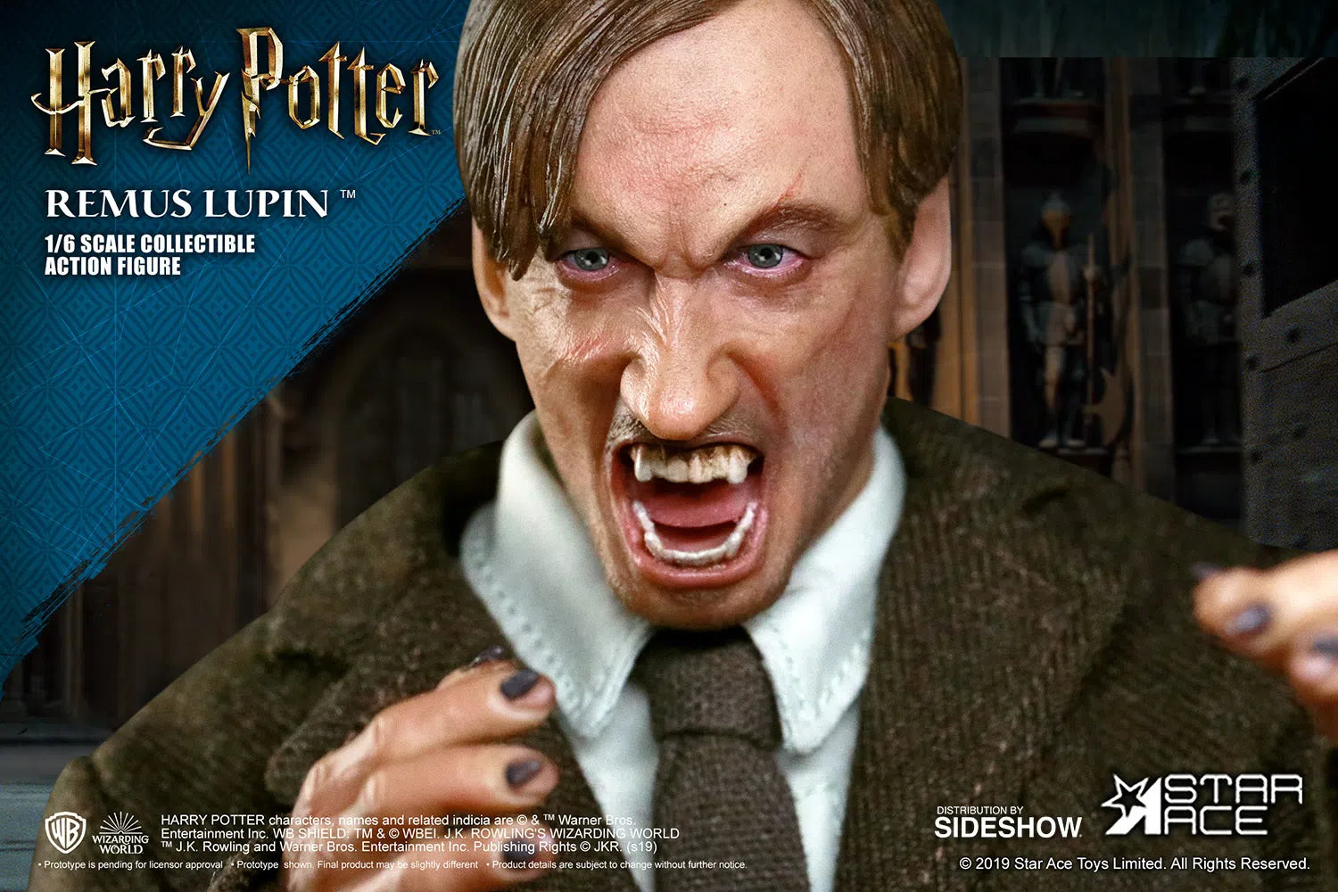 Harry Potter & The Prisoner Of Azkaban: Remus Lupin: Deluxe: Sixth Scale Figure: Star Ace
