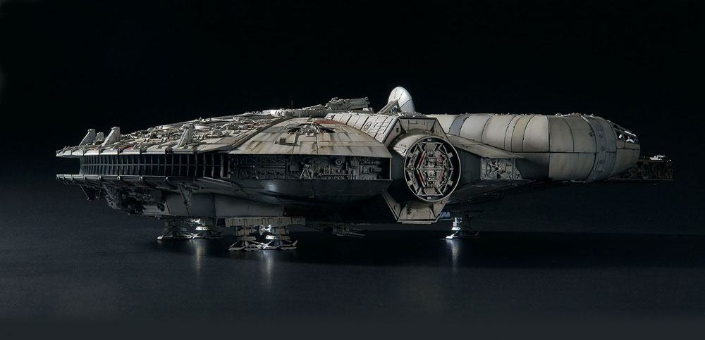Star Wars Episode IV Perfect Grade Plastic Model Kit 1/72 Millennium Falcon 48 cm - Bandai Star Wars Model Kits