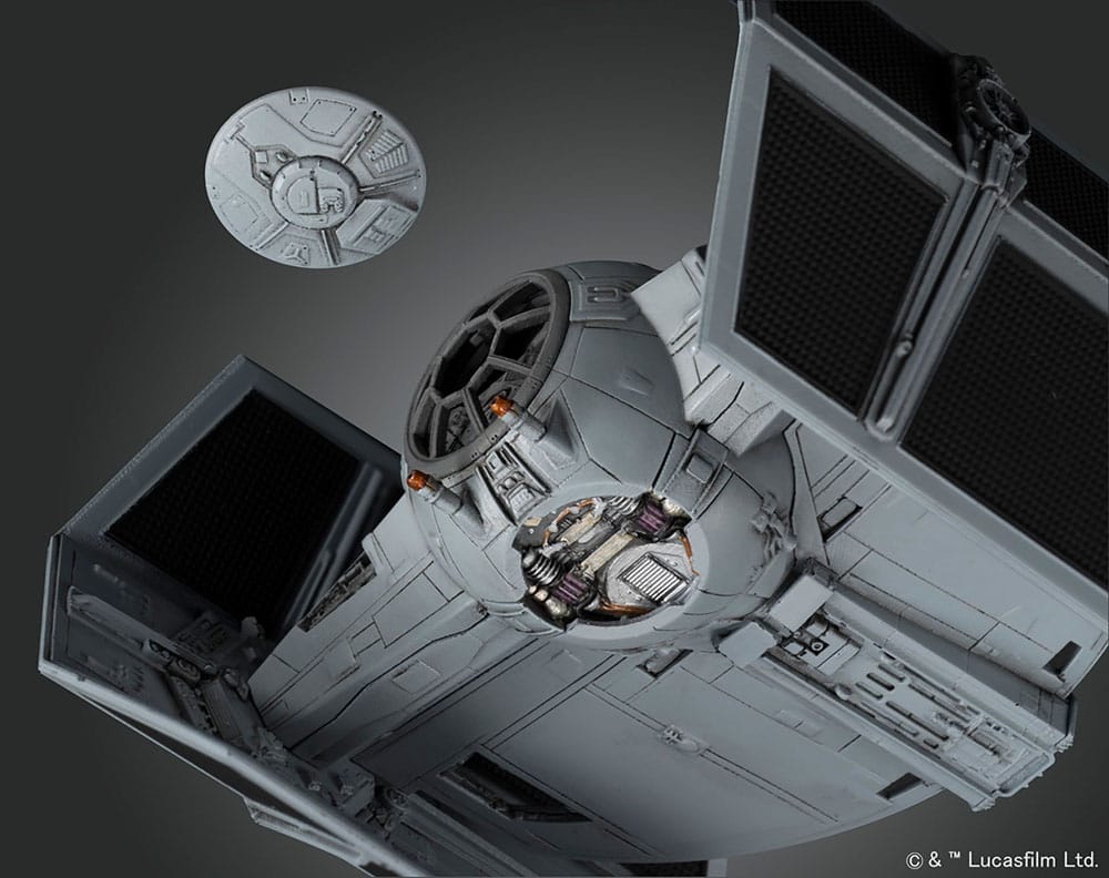 Star Wars Model Kit 1/72 TIE Advanced x1 - Bandai Star Wars Model Kits
