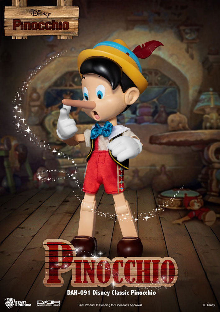 Disney Classic Dynamic 8ction Heroes Action Figure 1/9 Pinocchio