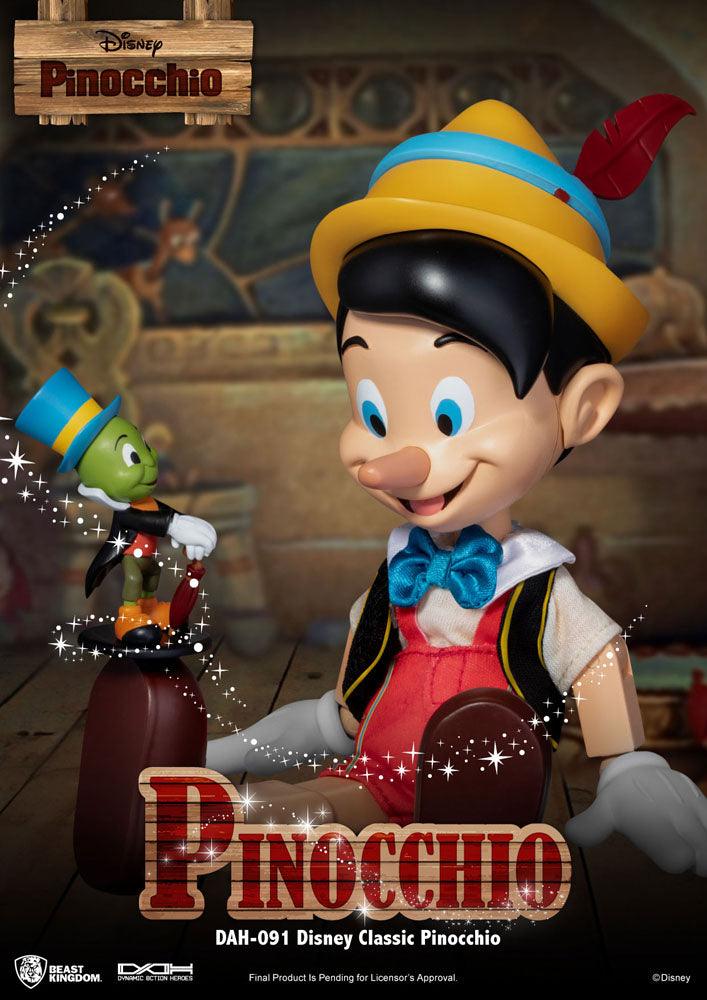 Disney Classic Dynamic 8ction Heroes Action Figure 1/9 Pinocchio