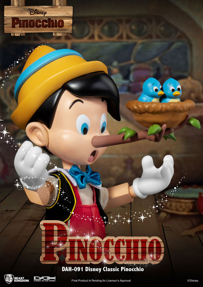Disney Classic Dynamic 8ction Heroes Action Figure 1/9 Pinocchio