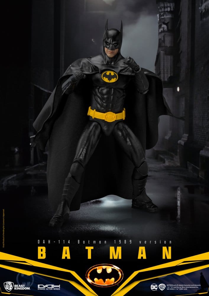 DC Comics Dynamic 8ction Heroes Action Figure Batman 1989 Standard Version