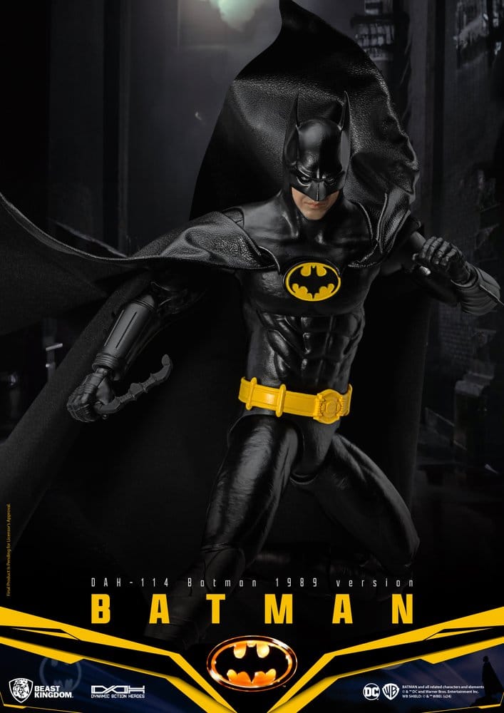 DC Comics Dynamic 8ction Heroes Action Figure Batman 1989 Standard Version