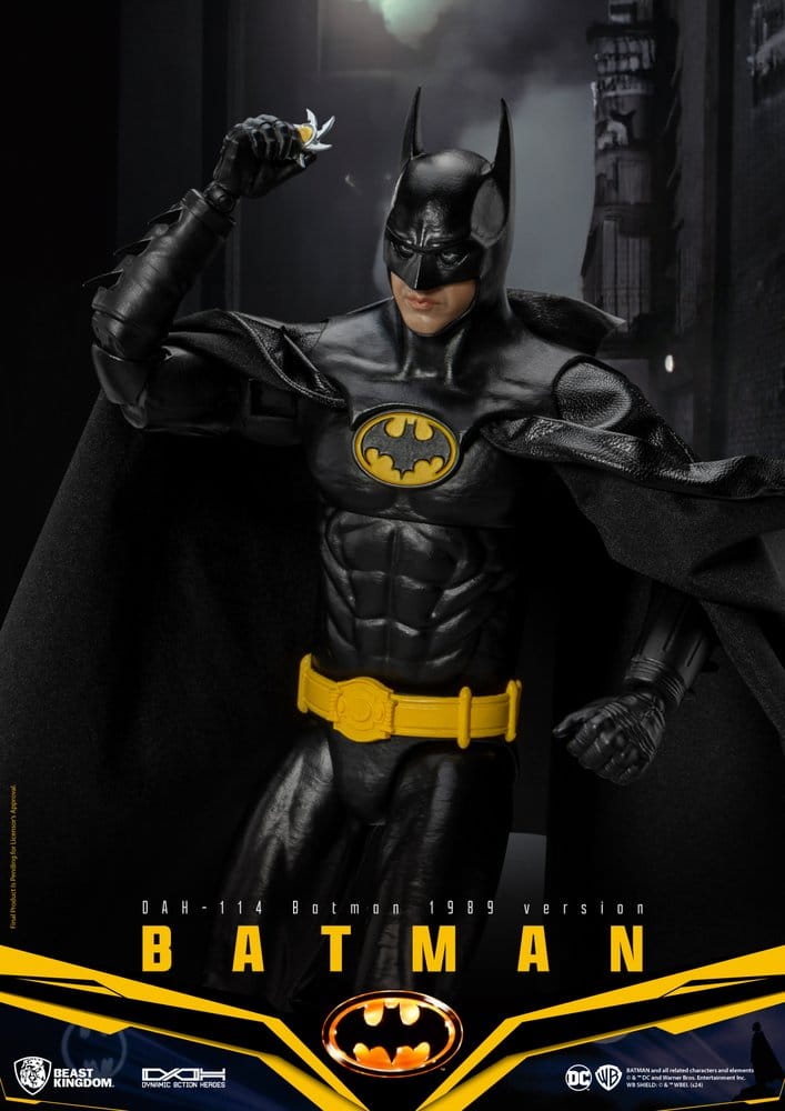 DC Comics Dynamic 8ction Heroes Action Figure Batman 1989 Standard Version