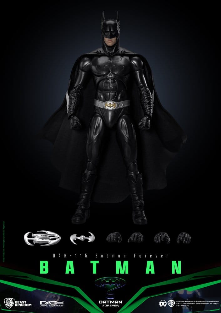 DC Comics Dynamic 8ction Heroes Action Figure Batman (Batman Forever)
