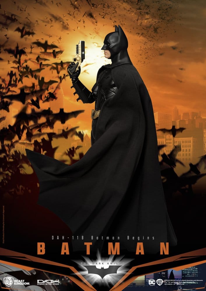 DC Comics Dynamic 8ction Heroes Action Figure Batman (Batman Begins)