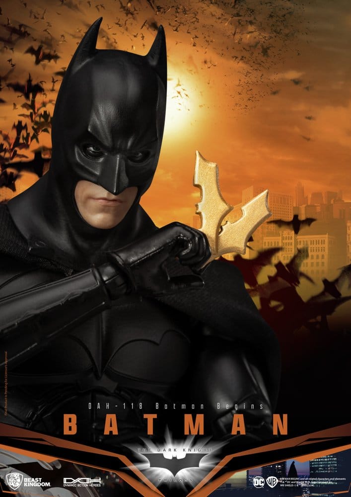 DC Comics Dynamic 8ction Heroes Action Figure Batman (Batman Begins)