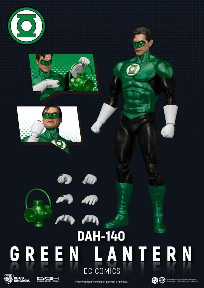 DC Comics Action Figure Green Lantern - Beast Kingdom Toys Action Figures