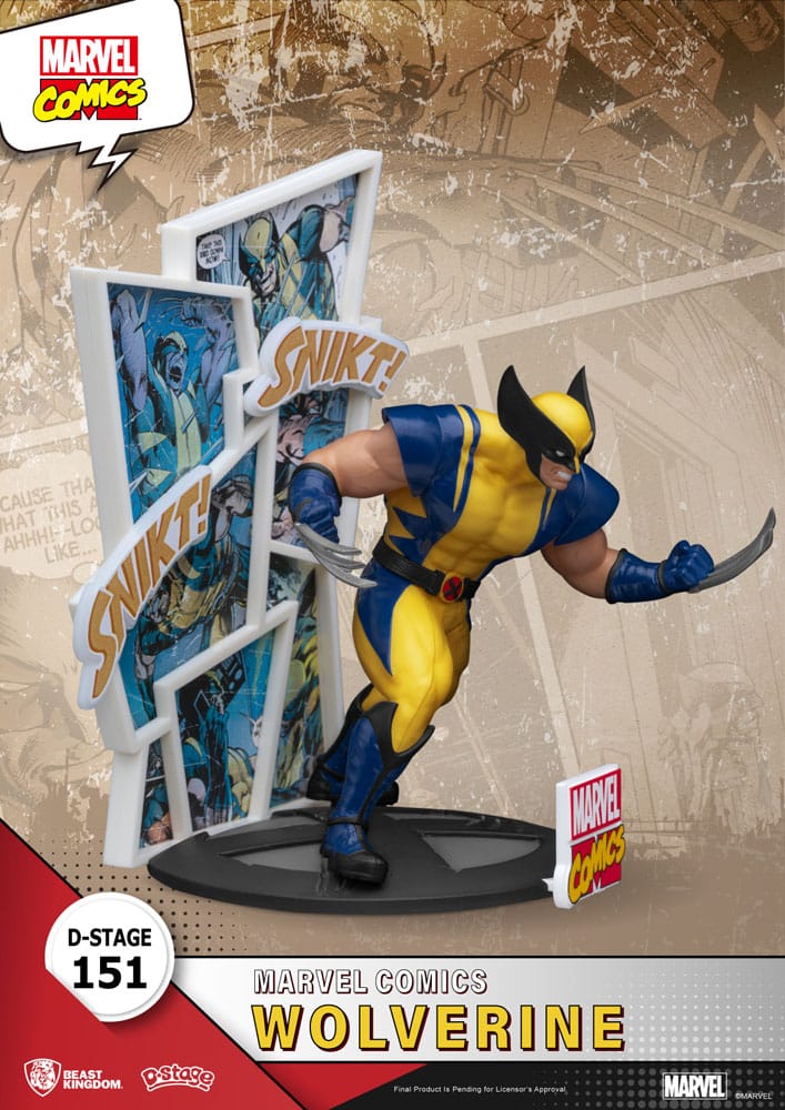 Marvel D-Stage PVC Diorama Wolverine 16 cm - Beast Kingdom Toys Dioramas