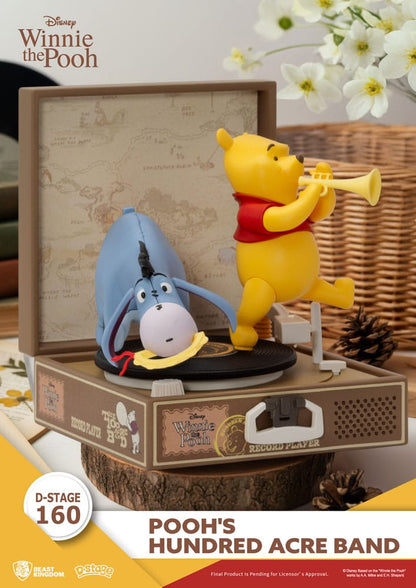 Winnie the Pooh Record Player Series PVC figure Pooh's Hundred Acre Band 12 cm