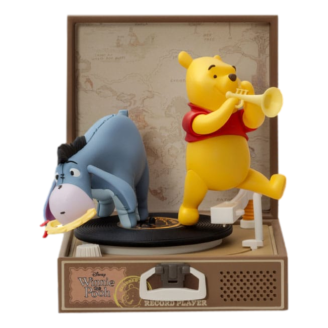 Winnie the Pooh Record Player Series PVC figure Pooh's Hundred Acre Band 12 cm