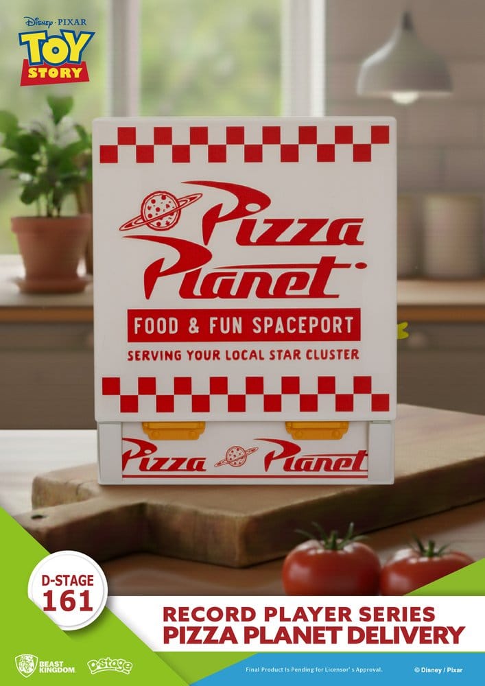 Toy Story Record Player Series PVC figure Pizza Planet Delivery 12 cm - Beast Kingdom Toys Action Figures