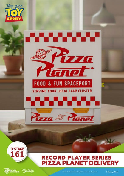 Toy Story Record Player Series PVC figure Pizza Planet Delivery 12 cm - Beast Kingdom Toys Action Figures