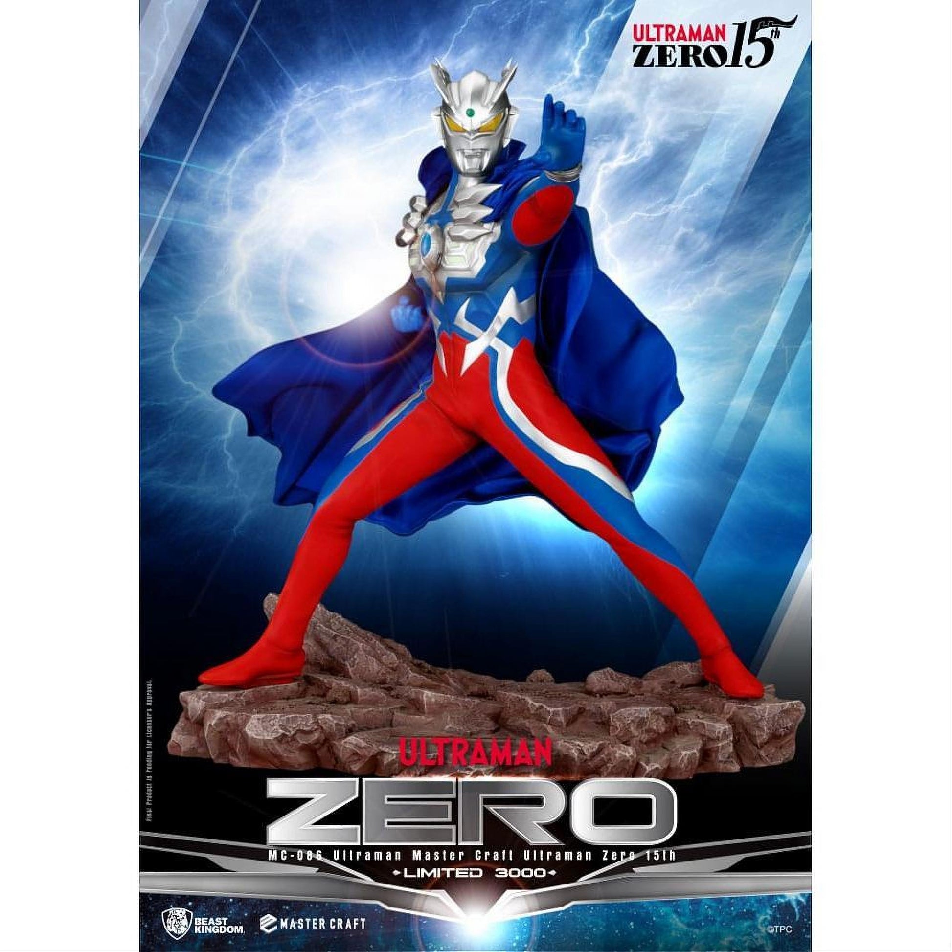 Ultraman Master Craft Statue Ultraman Zero 15th 41 cm - Beast Kingdom Toys Statues & Busts