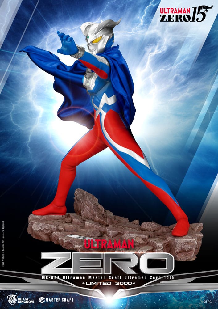 Ultraman Master Craft Statue Ultraman Zero 15th 41 cm - Beast Kingdom Toys Statues & Busts