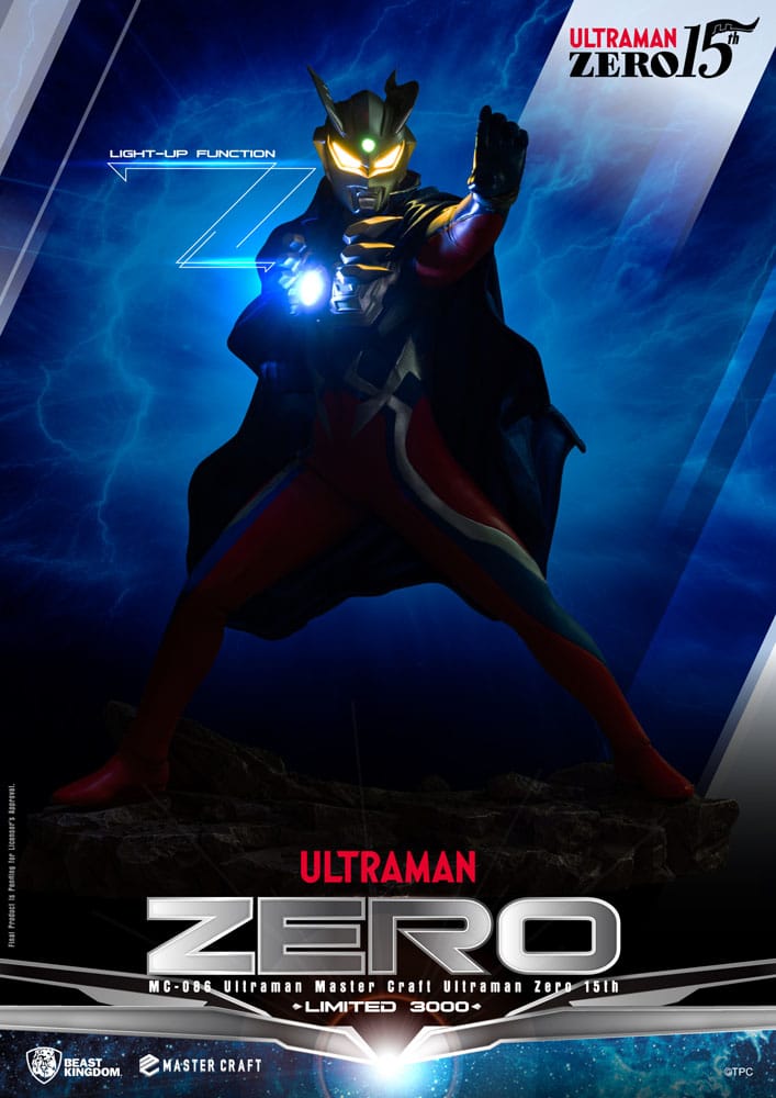 Ultraman Master Craft Statue Ultraman Zero 15th 41 cm - Beast Kingdom Toys Statues & Busts