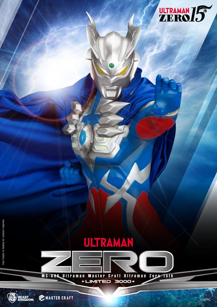 Ultraman Master Craft Statue Ultraman Zero 15th 41 cm - Beast Kingdom Toys Statues & Busts