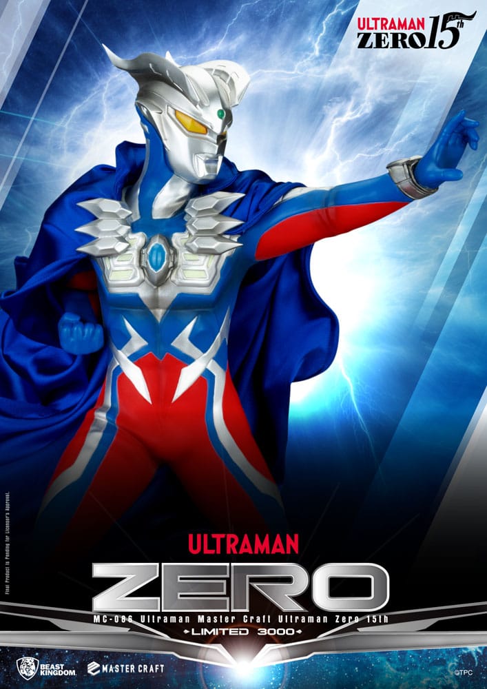 Ultraman Master Craft Statue Ultraman Zero 15th 41 cm - Beast Kingdom Toys Statues & Busts