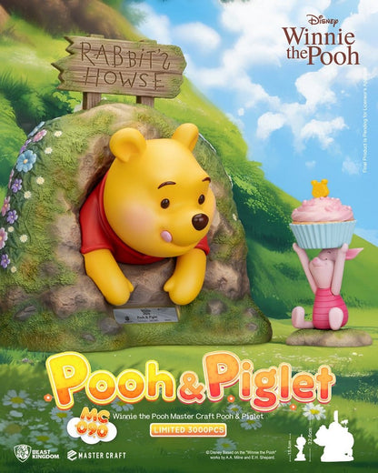 Disney Master Craft Statue Pooh & Piglet 33 cm - Beast Kingdom Toys Statues & Busts