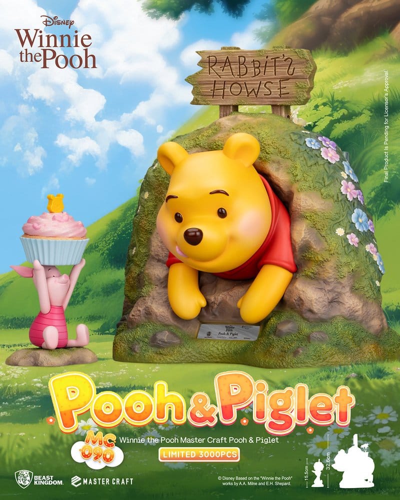 Disney Master Craft Statue Pooh & Piglet 33 cm - Beast Kingdom Toys Statues & Busts