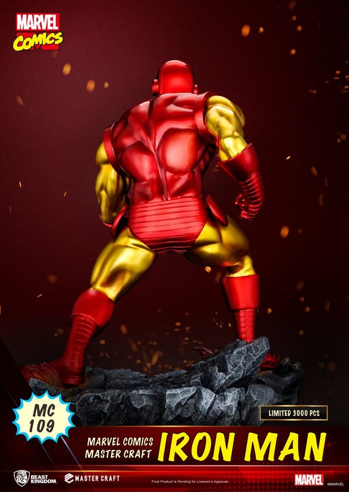 Marvel Comics Master Craft Statue Iron Man 29 cm - Beast Kingdom Toys Statues