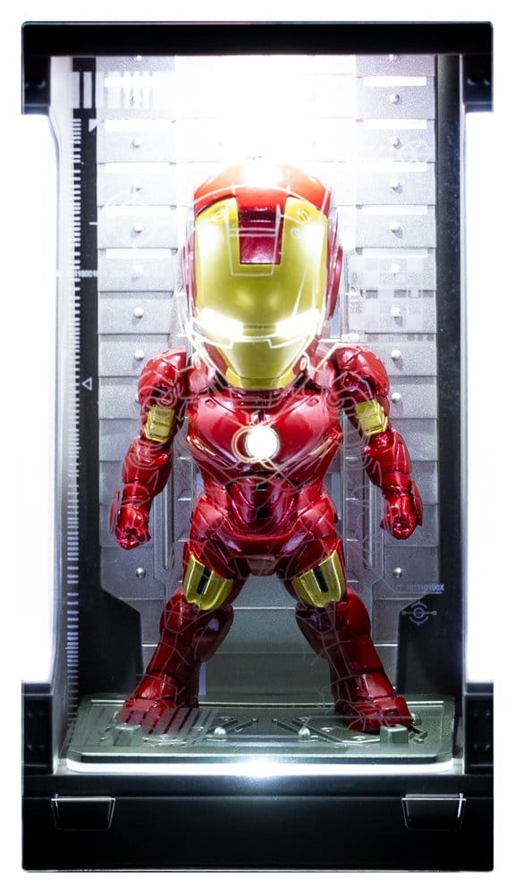 Marvel Mini Egg Mini Figures Iron Man Hall of Armor Blind Box Assortment Box Qty 6 8 cm - Beast Kingdom Toys Mini Figures, Blind Boxes