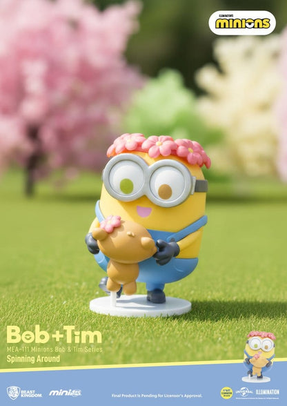 Minions Mini Egg Attack Blind Box Figures Minions bob & tim series Assortment Box Qty 6 - Beast Kingdom Toys Blind Boxes, Mini Figures & Capsule Toys