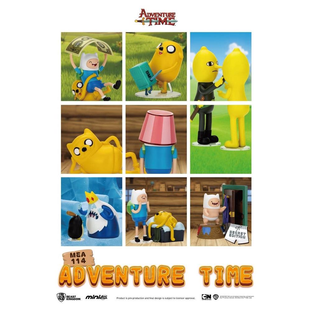 Adventure Time Mini Egg Attack Blind Box Figures Adventure Time Assortment Box Qty 6 - Beast Kingdom Toys Blind Boxes, Mini Figures & Capsule Toys