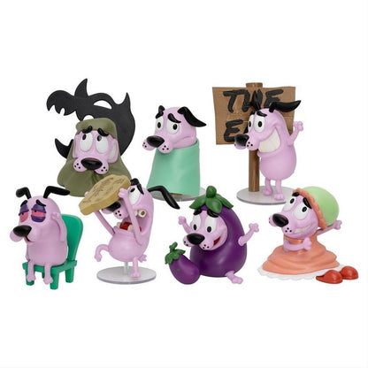 Courage the Cowardly Dog Mini Egg Attack Blind Box Figures Assortment 8 cm Box Qty 6 - Beast Kingdom Toys Blind Boxes