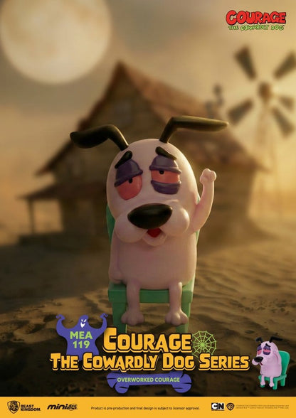 Courage the Cowardly Dog Mini Egg Attack Blind Box Figures Assortment 8 cm Box Qty 6 - Beast Kingdom Toys Blind Boxes