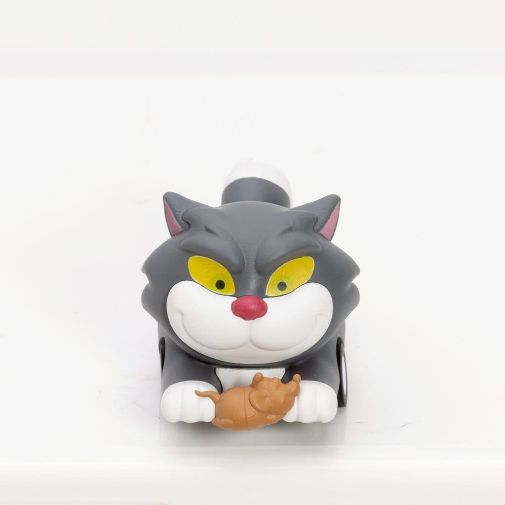Disney Cats Mini Egg Attack Minifigures Pounce & Go Series Blind Box 8 cm Assortment Box Qty 6