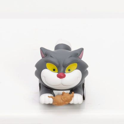 Disney Cats Mini Egg Attack Minifigures Pounce & Go Series Blind Box 8 cm Assortment Box Qty 6