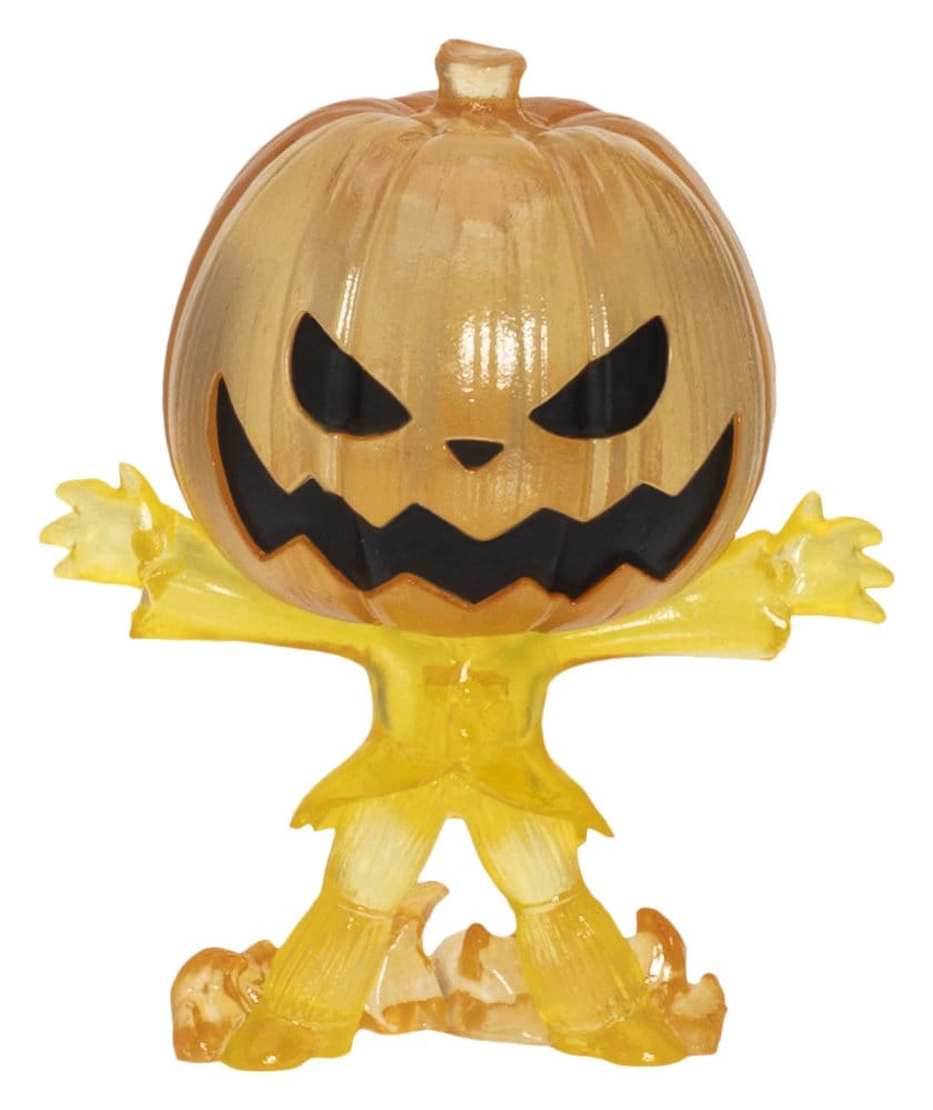 Nightmare Before Christmas Mini Egg Attack Mini Figures Blind Box Assortment Box Qty 24 (Glow in the Dark) - Beast Kingdom Toys Mini Figures, Blind Boxes