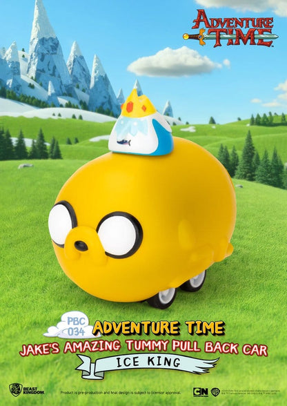 Adventure Time Pull Back Car Jake's Amazing Tummy 5 cm Blind Box Assortment 6 - Beast Kingdom Toys Blind Boxes