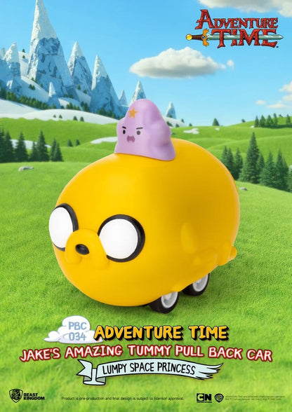 Adventure Time Pull Back Car Jake's Amazing Tummy 5 cm Blind Box Assortment 6 - Beast Kingdom Toys Blind Boxes