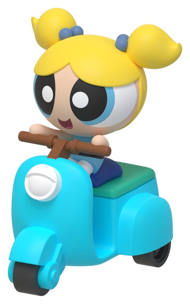 The Powerpuff Girls Pull Back Car Blind Box 5 cm Sortiment Box Qty 6 - Beast Kingdom Toys Action Toys, Blind Boxes